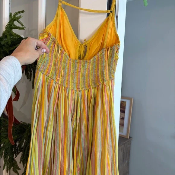 Free People Multicolor Striped Maxi Dress - Picture 2 of 3
